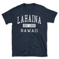 thumbnail image 1 of Lahaina Hawaii Classic Established Men's Cotton T-Shirt, 1 of 1