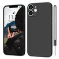 thumbnail image 1 of Phone Case for iPhone 15 14 13 12 11 Pro Max Mini iPhone X Xs Max XR Silicone Case with 1 Lanyard Protect Scratch Resistant Back For iphone 14 Plus Black|https://ae01.alicdn.com/kf/S0fa33bcbb7d240b59a, 1 of 5