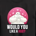 thumbnail image 3 of Big Hero 6 - Baymax Like A Hug - Youth Crewneck Fleece Sweatshirt, 3 of 5
