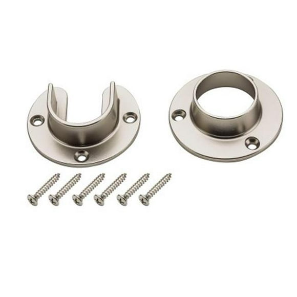 Stanley Hardware Ensemble de Brides pour Placard Nickel S822-082