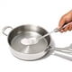 thumbnail image 3 of Cuchara para cocinar OXO Steel, acero inoxidable ranurado, 3 of 6