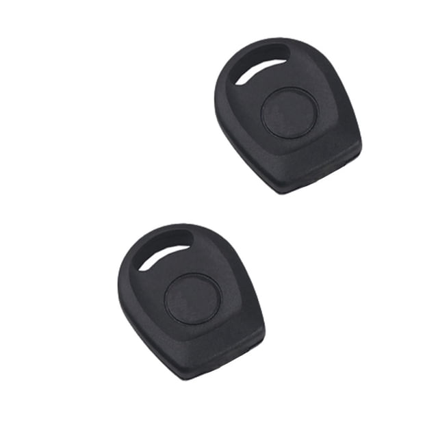 Sidaley 2 piezas de carcasa de llave de coche ABS, portátil, desmontable, elegante, reemplazo, Protector de protección automotriz modificado Bombillas para automóviles