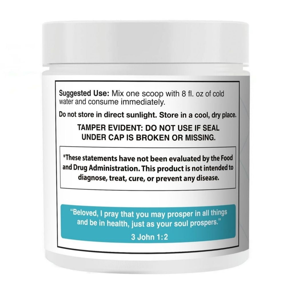 Dr. Colbert, MD NAD+ Powder | Lemon-Lime Flavor | by Divine Health | Energy Boost Formula | Nicotinamide Riboside Chloride | 30 Servings | 48g