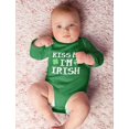 thumbnail image 6 of Tstars Boys Unisex Kiss Me I'm Irish Cute Outfit Gift for St Patricks Day Beautiful Shirts Gift for Boys Irish Shirt Pride Proud Irish Infant Baby Long Sleeve Bodysuit, 6 of 6