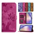 thumbnail image 3 of Funda Tipo Cartera Con Ranura Para iPhone Con Diseño De Gato, 3 of 8