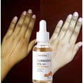 thumbnail image 1 of Sérum corrector de manchas oscuras con aceite esencial de cúrcuma, sérum hidratante y reparador para el cuidado de la piel con alto brillo (30 ml)., 1 of 9