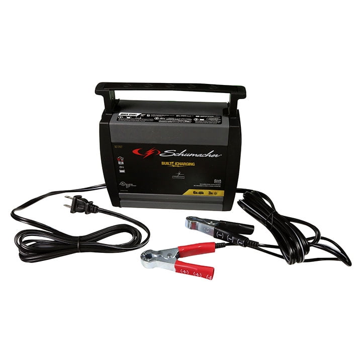 Schumacher SC1357 6A 6V-12V DOE Fully Automatic Battery Charger