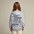 thumbnail image 5 of Kids Girl Hoodies Jesus Loves You Hoodie Long Sleeve Graphic Sweatshirt Cute Oversize Pullover Top Preppy Clothes 3-4 Years Boys Clothes Cute&nbsp;Boy Girl&nbsp;Clothing, 5 of 7
