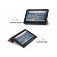 thumbnail image 3 of Case for All New Amazon Fire 7 inch Tablet (12th Generation, 2022 Released) - Lightweight Tri-fold Auto Wake/Sleep Stand Cover with Universal Stylus Pen, 3 of 7