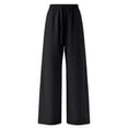 thumbnail image 6 of WRKEKC Joggers for Men Solid Drawstring Elastic Waist Curved Leg Pocket Trousers Loose Casual Sport Summer Breathable Lightweight, 6 of 6