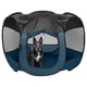 thumbnail image 1 of Corral portátil para perros y tienda para gatos Furhaven Sailor Blue pequeño, 1 of 8