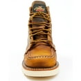 thumbnail image 4 of Thorogood Mens American Heritage Wedges 6in Moc Toe Crazyhorse Leather, Brown, 9, 4 of 7