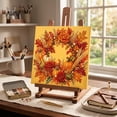 thumbnail image 3 of Fall Pumpkin Wreath Pearl Diamond Painting DIY Kit Thanksgiving Harvest Rose Maple Leaf Crystal Bead Art Set for Adults Teens Beginner-Friendly Autumn Home Wall Decor Holiday Gift, 3 of 7