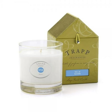 Trapp Signature Home Collection No. 20 Water Poured Scented Candle, (Best Trapp Candle Scent)