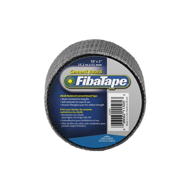 New FibaTape FDW6650U Alkali Resistant Cement Board Tape, 2" x 50