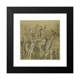 thumbnail image 2 of After Andrea Mantegna 20x20 Black Modern Framed Museum Art Print Titled - Triumphs of Julius Caesar; Canvas No. V (18th Century), 2 of 5