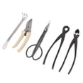 thumbnail image 4 of Kit de Herramientas de Jardín, Bonsai Tool Set Locks Safety Steel 5 PCS Tijeras de Tijera para Podar para plantas, 4 of 7