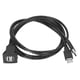 thumbnail image 2 of Cable de Extensión USB 2.0, Adaptador de Datos del Automóvil para Uso del Tablero: Interfaz Dual Con opciones de Longitidud Versáil, 2 of 7