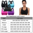 thumbnail image 2 of Sujetador deportivo BAOMOSI, soporte de alto impacto, yoga, gimnasio, entrenamiento, 2 of 9