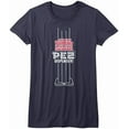 thumbnail image 2 of Pez Famous Navy Junior Women's T-Shirt, 2 of 3