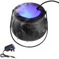thumbnail image 1 of Halloween Witch Cauldron Fog Maker，12 LED Cauldron Smoking，Halloween Mist Maker Fogger Water Fountain Fog Machine Color Changing Party Prop，Halloween Decoration, 1 of 7