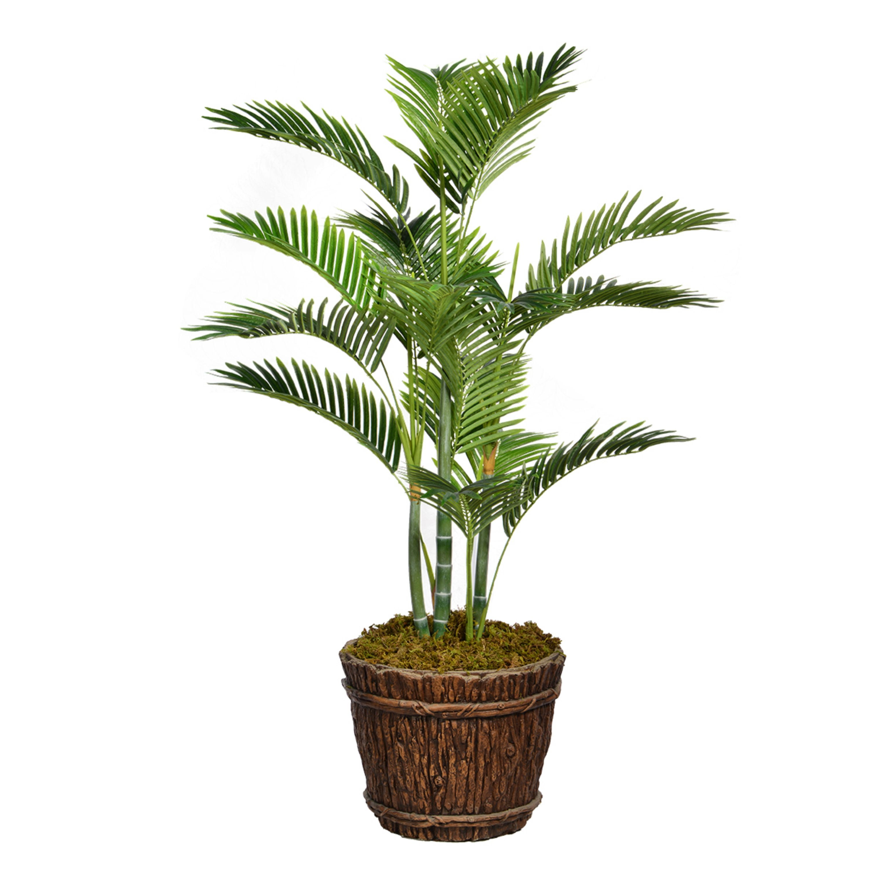 56" Tall Palm Tree Artificial Indoor/ Outdoor Decorative Faux with