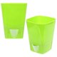 thumbnail image 1 of Here's a refined and professional product description for your self watering flower pots:\n\n \n\n**2pcs Self Watering Flower Pots – Plastic Bonsai, 1 of 5
