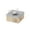 #1436-Khaki, variant on Cevemin Portable Mini Card Stove - Stainless Steel Outdoor Camping and Picnic Stove for Hiking, Backpacking and Outdoor Activities