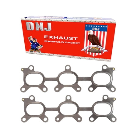 DNJ EG523 Exhaust Manifold Gasket Fits Cars & Trucks 99-08 Suzuki Grand Vitara 2.5L V6 DOHC 24v