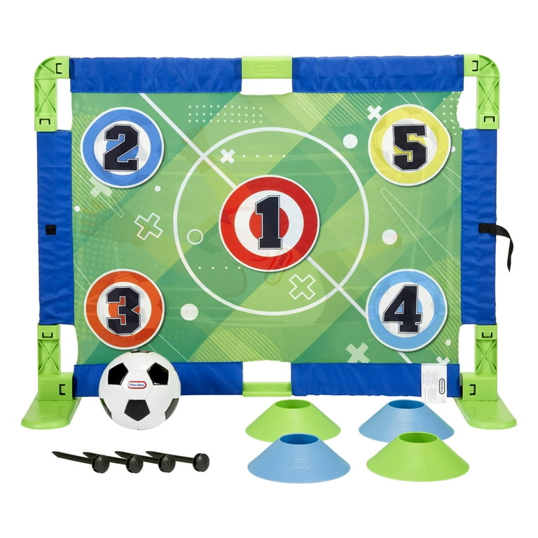 Free Shipping! Little Tikes Soccer Trainer, Double-Sided Goal with