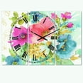 thumbnail image 1 of DesignArt My French Garden Large Wall Clock, 1 of 2