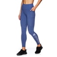 thumbnail image 3 of Reebok Womens Essential Highrise Ankle Length Leggings with Pockets, 25" Inseam,, 3 of 4