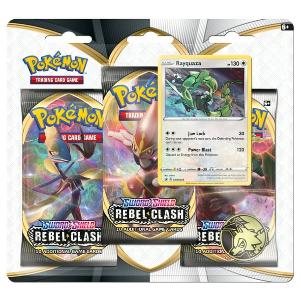 Pokémon TCGSword & Shield—Rebel Clash ThreeBooster