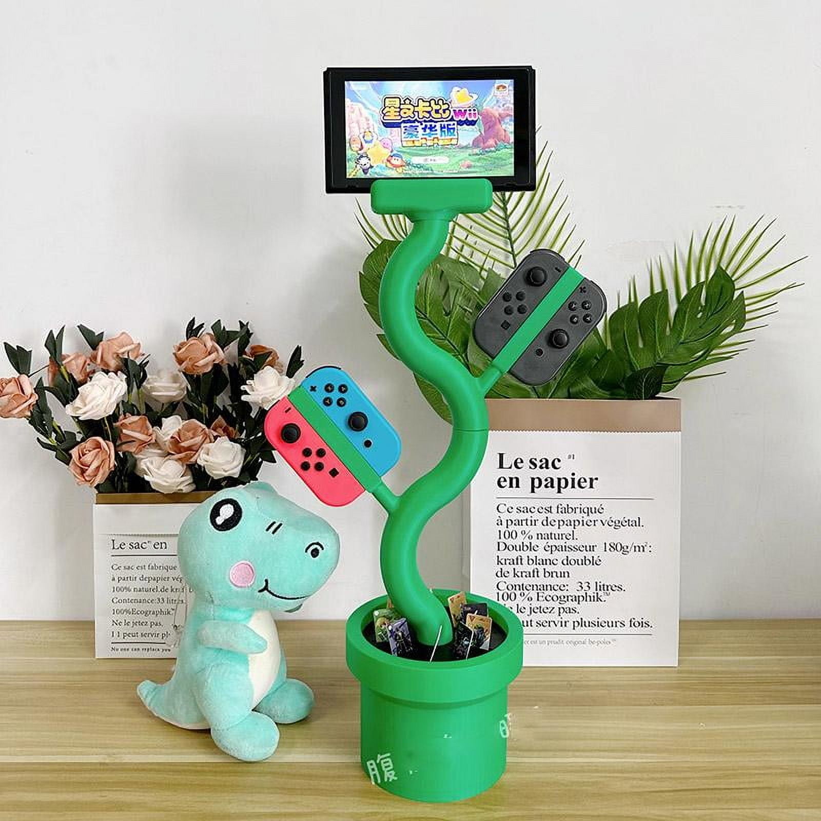 Gamer's Delight Cannibal Flower Charging Dock and Storage Electronic Stand