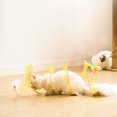 thumbnail image 3 of Jouet Tunnel Pliable de Type S pour Chat avec Plumes pour Chaton Interactif pour Chat d'Intérieur, 3 of 8