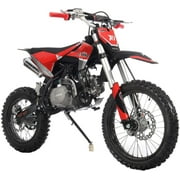 X-Pro Brand New X9 125cc Pit Dirt Bike with 4-Speed Manual Transmission Kick Start 17/14 Tires