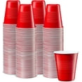 TRAHOO[12 oz. 240 Count Disposable Plastic Red Cups, Party Drinking