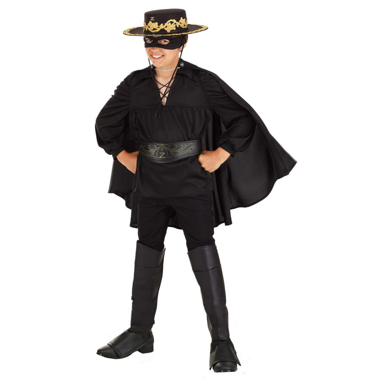 Kid's Deluxe Zorro Costume