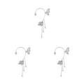 thumbnail image 4 of Sonducket Mujeres Pendientes Niñas Viajando Zircon Pendiente Joyería Regalo de cumpleaños Type1 NO1, 4 of 6
