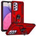 thumbnail image 1 of [PST] Samsung Galaxy A33 5G Kickstand Rotating Ring Case, Heavy Duty Hybrid Shock Absorption Rugged Hard Phone Case Cover, 1 of 3
