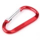 thumbnail image 5 of Mosquetón De Bloqueo Llavero Clip Gancho Mosquetón Llavero Aluminio D Forma Mosquetón Buck Spring Snap Llavero Clip Gancho 10pcs Rojo ANGGREK  Otros, 5 of 8