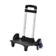 thumbnail image 4 of Carrito de compras con , carrito de mano, carrito de almacenamiento portátil, carrito de supermercado plegable, carrito de mano para equipaje, Negro, 4 of 9