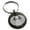Black, variant on Stainless Steel Scarab Beetle Rising Sun Engraved Small Medallion Circle Charm Keychain Keyring