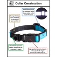 thumbnail image 5 of Cat Collar, Elastic, Safe, Not Breakaway, Adjustable, Comfortable, Reflective Light Blue, 5 of 8