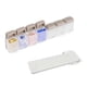 thumbnail image 1 of Magnetic Weekly Pill Organizer - Daily Travel 7 Day Pillbox Removable Medicine Dispenser Box for Vitamins & Supplements, 1 of 5