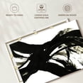 thumbnail image 6 of Elephant Stock Dark Abstract Wall Art - Horizontal Canvas Wall Art - Living Room Wall Decor - Abstract Canvas - Black And White Decor - 51" x 34", 6 of 8