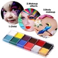 thumbnail image 4 of WIFKLSIIPG 12 Color Oil Based Face Paint High Saturation Body Art Pigments DIY Face Makeup, 4 of 8