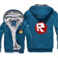 thumbnail image 3 of Game Sudadera gruesa con capucha Virtual World chaqueta con cremallera periférica de animé ropa de moda regalos de cumpleaños, 3 of 5