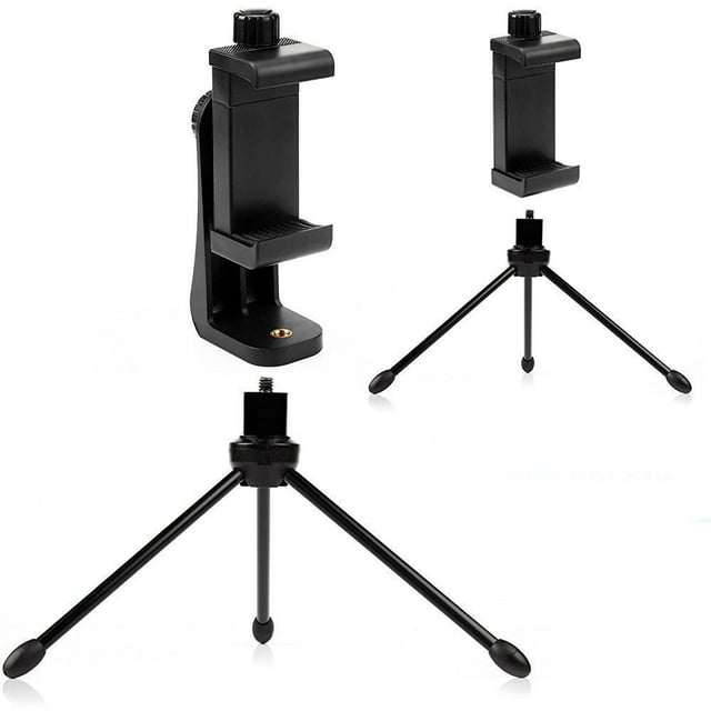 Compatible avec Support d'Adaptateur Trépied pour iphone, Adaptateur Universel pour Cellulaire, Support de Téléphone, Support de Téléphone Intelligent