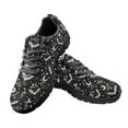 thumbnail image 2 of COEQINE Women Sneakers Bat Moon Star Spider Web Print Running Athletic Shoes Anti-Slip Black Sole Halloween Tennis Footwear for Travel Mens Soft Training Shoes, 2 of 7